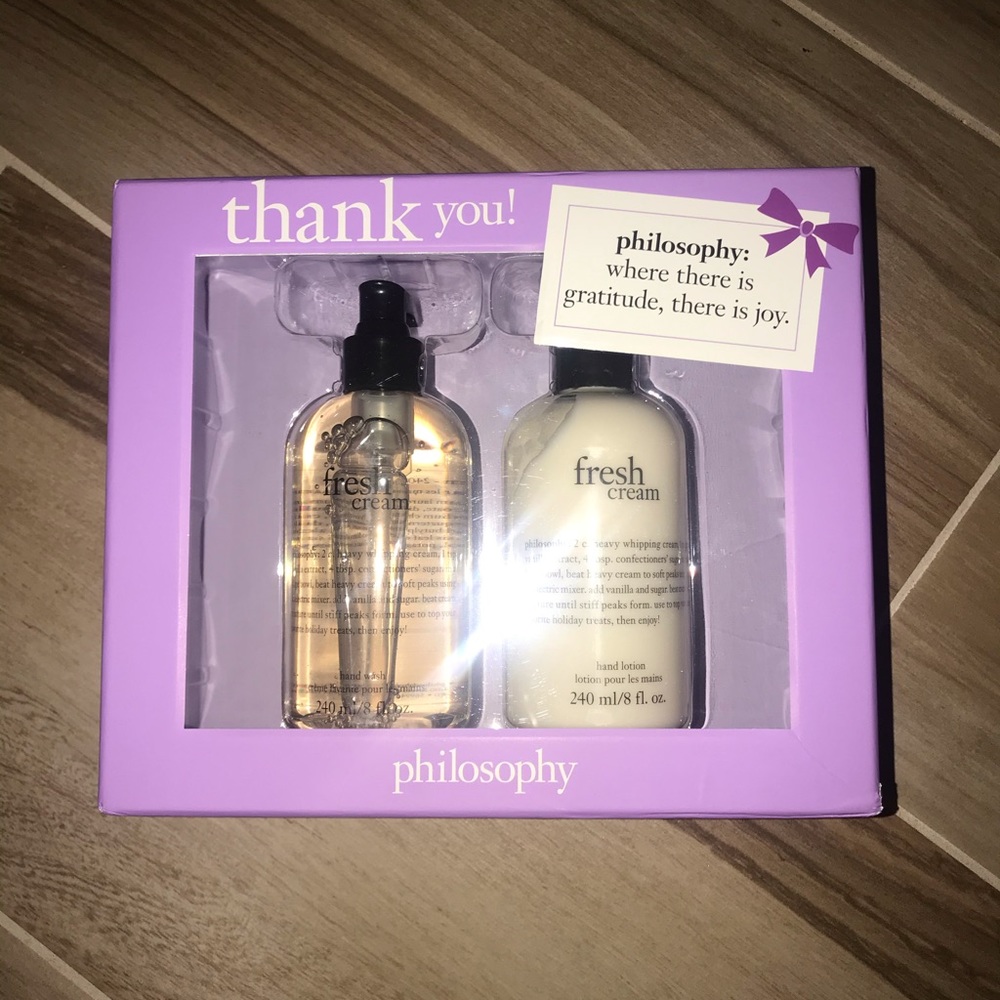 Philosophy “Thank You” Box - Fresh Cream Scent